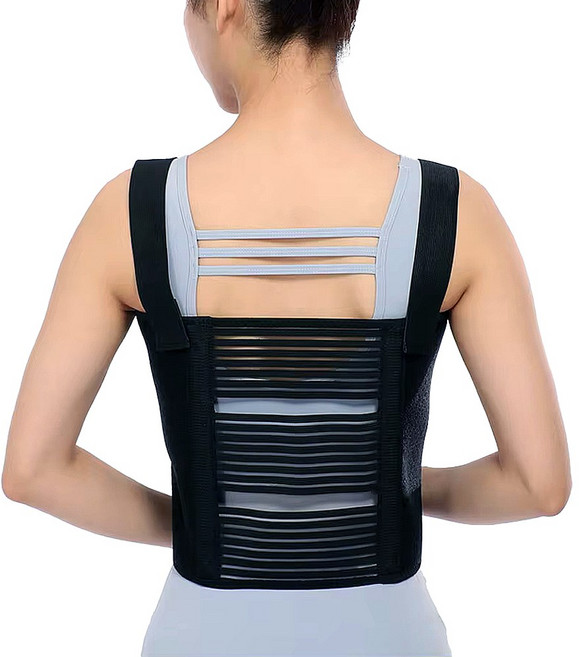 칼브라운 늑골 보호대 흉부 압박 가슴 복부 상체 압박 고정, 1개