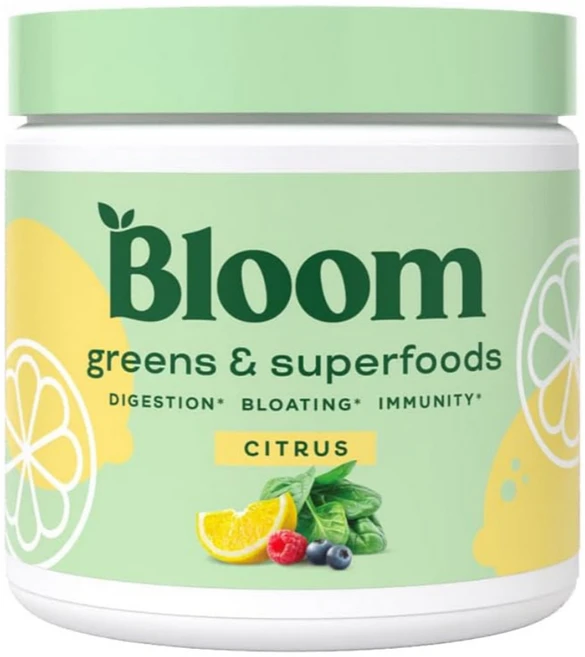 Bloom Nutrition Green Superfood 블룸뉴트리션 그린수퍼푸드 감귤류 Citrus 30회분, 1개 - 쿠팡