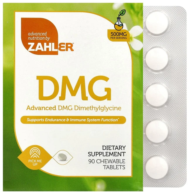 잘러 어드밴스드 DMG 다이메틸글라이신 500mg 츄어블 90정, 1개 - 쿠팡