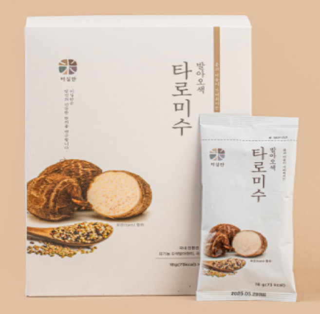 [백화점매장출고] 쌀가게 발아오색타로미수 18g * 30봉