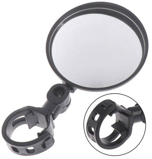 주닉스 X-33 자전거 바이크 킥보드 백미러 사이드미러, 거울1개, 1개