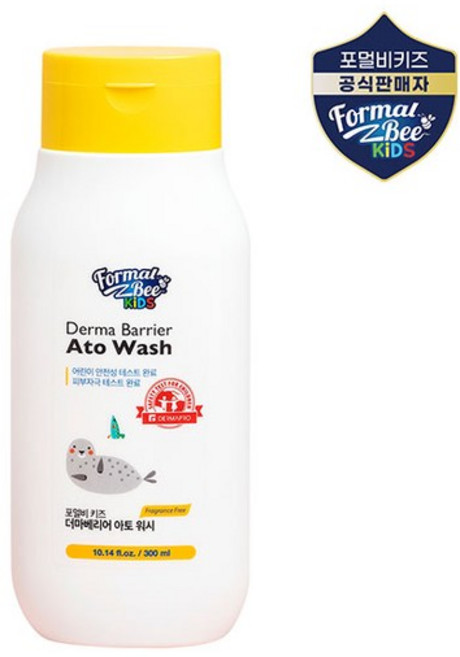 포멀비키즈 아동용 더마베리어 아토 워시, 1개, 300ml