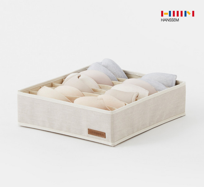 한샘 샘베딩 속옷정리함 7칸, 베이지, 1개