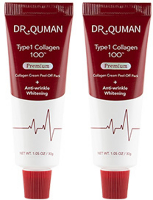 닥터큐먼 프리미엄 TYPE1 여행용 콜라겐팩, 30g, 2개