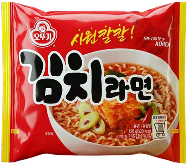 오뚜기 김치라면, 16개