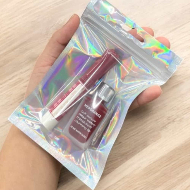 하우스픽 뒷대지제작 홀로그램지퍼백 10x15 100P