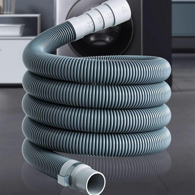 세탁기 배수관 급수 호스 연결 연장 1M 1.5M 배관 식기세척기, 1개