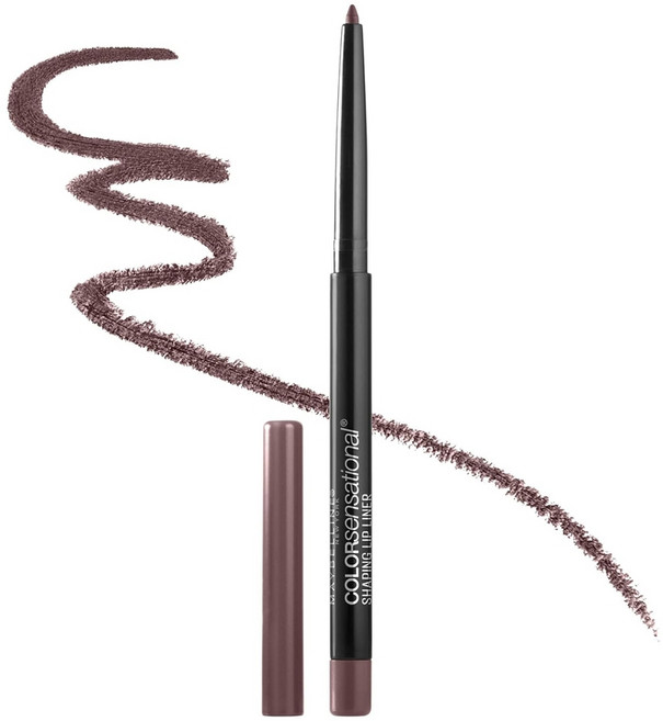 Maybelline 컬러 센세이셔널 립 라이너 미국 직배송 105 NUDE WHISPER, 1개, 104 GONE GRIEGE