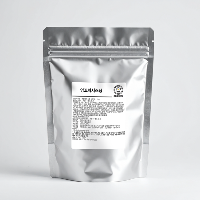 [쿡스타] 양꼬치시즈닝 - 집에서 즐기는 리얼 양꼬치 맛, 1kg, 1개