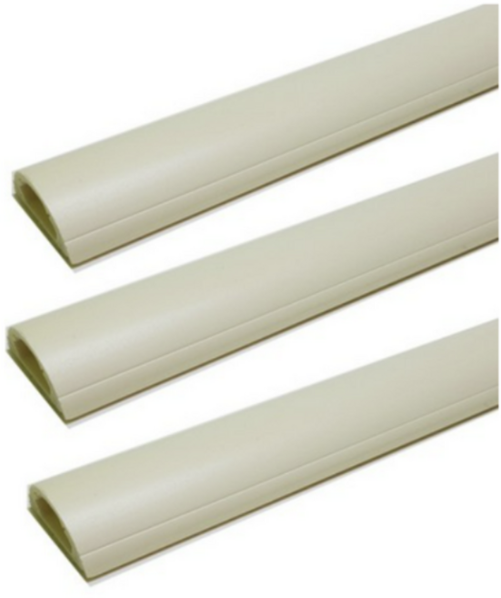 케이엠 고강도 전선몰딩 1호, IV(아이보리), 3개