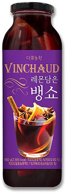 다농원 레몬담은 뱅쇼, 950g, 1개입, 10개