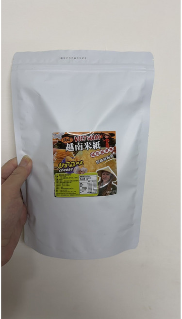越南米紙多口味可選 酥脆爽口 方便即食, 150g, 1個