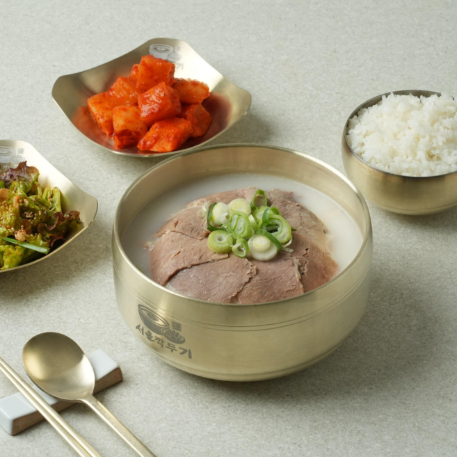 서울깍두기 설렁탕 한우곰탕 곰국 사골 보양식 450g 5개 10개