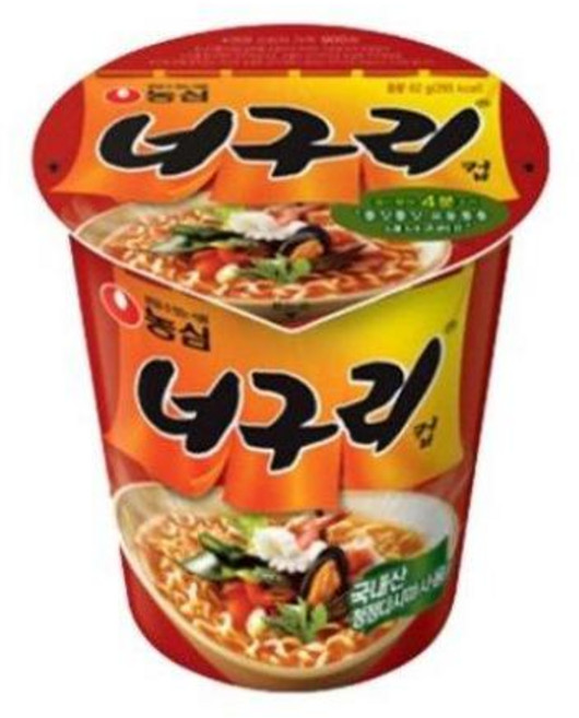 농심 얼큰한 너구리 컵라면6개, 3개