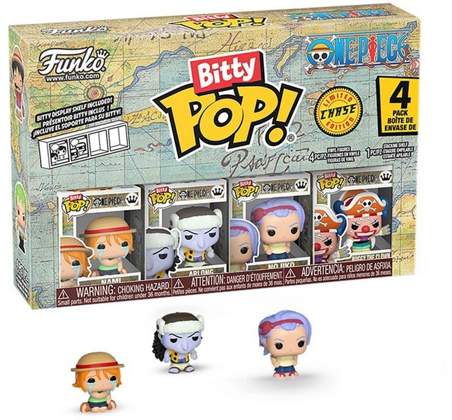 FUNKO Bitty POP 航海王 娜美故事線 4入組 超萌迷你公仔 收藏擺飾, 1個