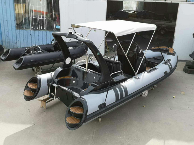 5.8m 8인승 바다낚시 보트 - 요트 낚시배 낚시 고무 고무보트, 선커버