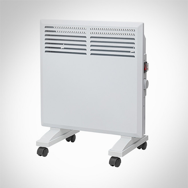 유니맥스 벽걸이 스탠드 겸용 저전력 전기 컨벡션 히터 1000W (500W겸용), 유니맥스 1000W_6평형