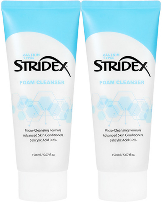 스트라이덱스 폼 클렌저, 150ml, 2개