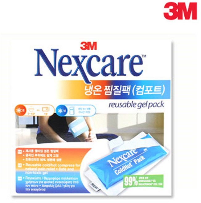넥스케어 냉온찜질팩 컴포트 재사용 찜질팩, 1개
