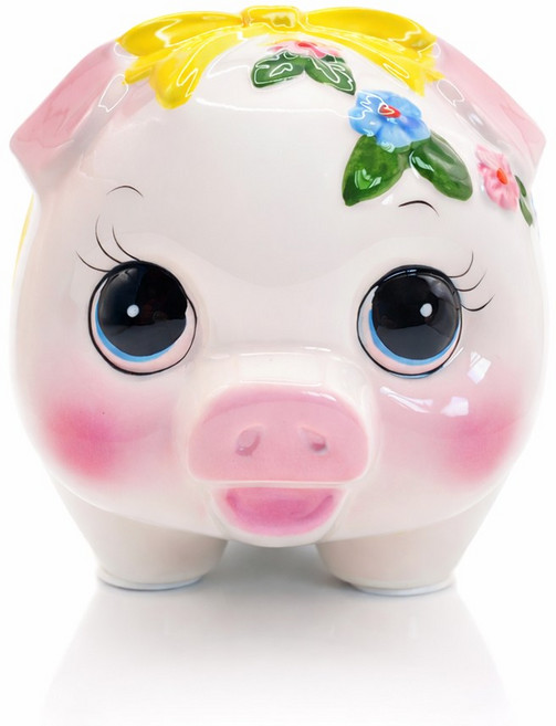 컨플릭 복돼지 도자기 저금통, 1개