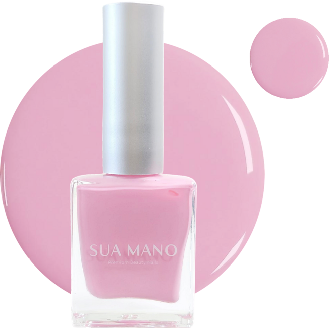 수아마노 프리미엄 고광택 유광 매니큐어 네일, 1개, 10ml, SM17. 핑크