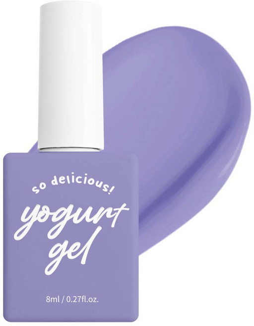 요거트젤 컬러젤네일 그로서리 젤폴리쉬 매니큐어, 64번 빈티지 바이올렛, 8ml, 1개