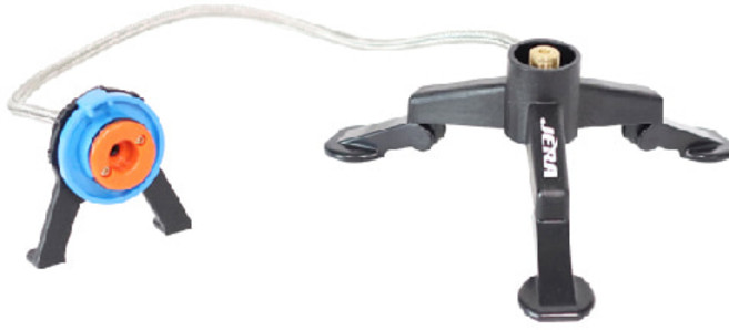 [제라] JB-370 삼발이 호스 어댑터 (부탄), JB-370 부탄가스 어댑터, 1개