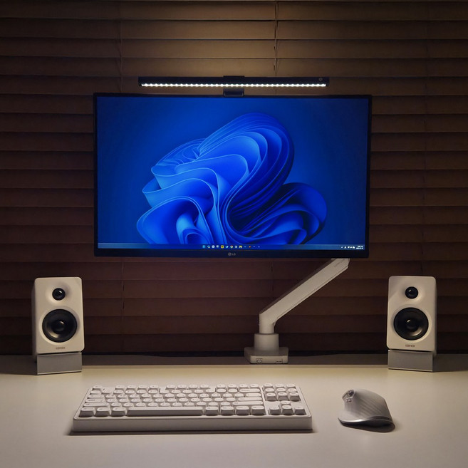 루나랩 스탠드 독서등 책상 조명 모니터 LED 베이직, 1개