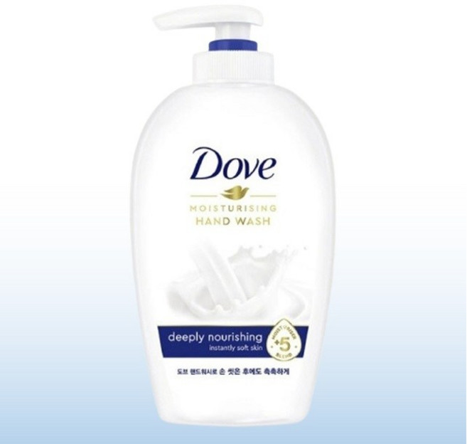 도브 디플리 너리싱 핸드워시 포근한 도브향 촉촉하고 부드럽게 케어, 1개, 250ml
