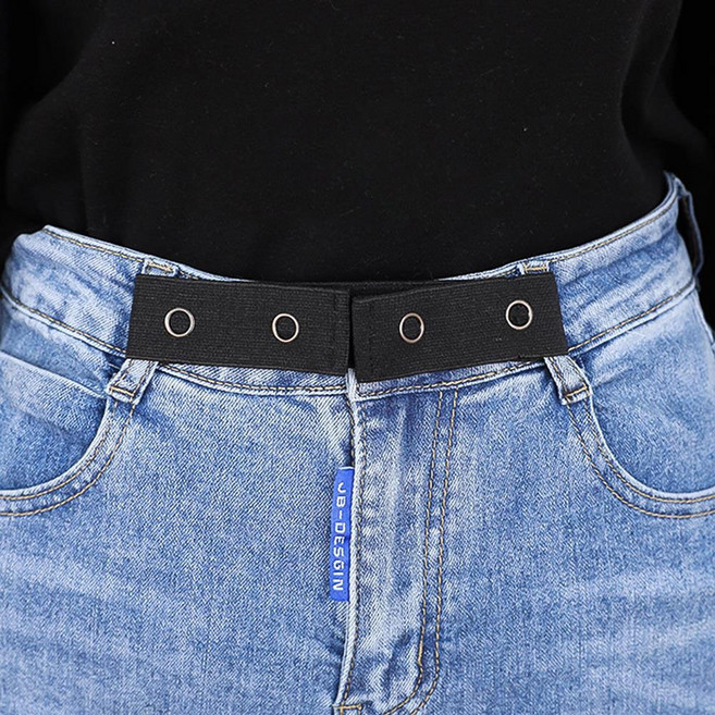 팬시온 바지 허리 늘리기 벨트 청바지 치마 요술단추 확장 연결 단추 수선 버클 임산부 똑딱이, 1type, 2개