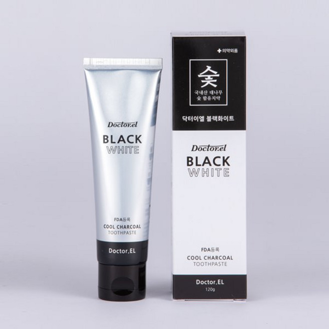 [닥터이엘 ] 블랙화이트치약 3세트, 120g