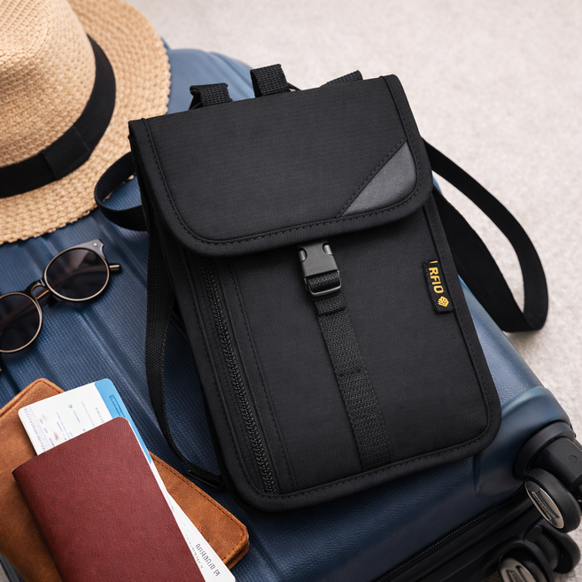 홈에이드 RFID차단 여행용 파우치 지갑