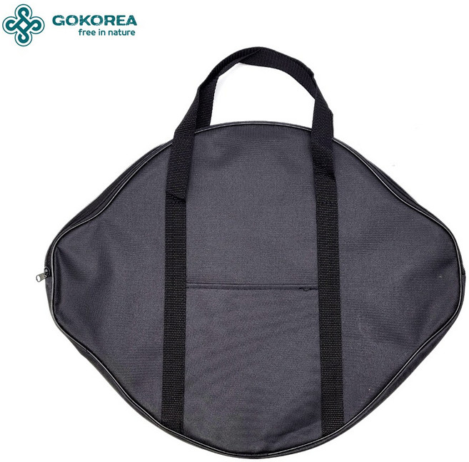 그리들가방 파우치 아리수 자이글 티타늄 무쇠 그리들 수납가방 40cm ~ 50cm, 1개, 1단, 대(가로48cm)