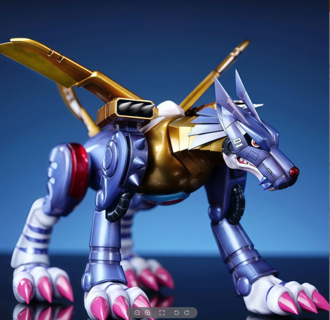 디지몬 메탈가루몬 피규어, 1개