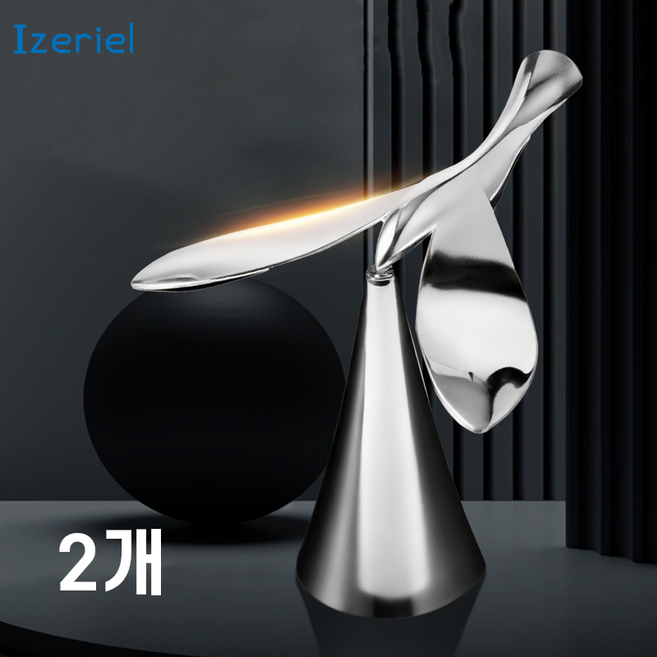 Izeriel 1+1 스몰+라지 합금 밸런스 버드 오프너 병따개 맥주 뚜껑 오프닝 도구 새 오프너 제비장식품 만능 뚜껑 오프너 병따개 장식 소품, 2개, 은색