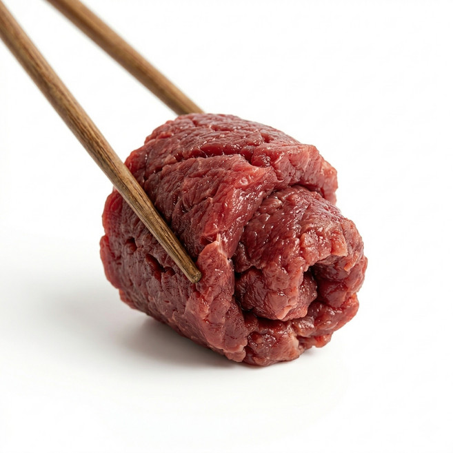 대구명물 당일작업 한우뭉티기 300g 양념장, 1개