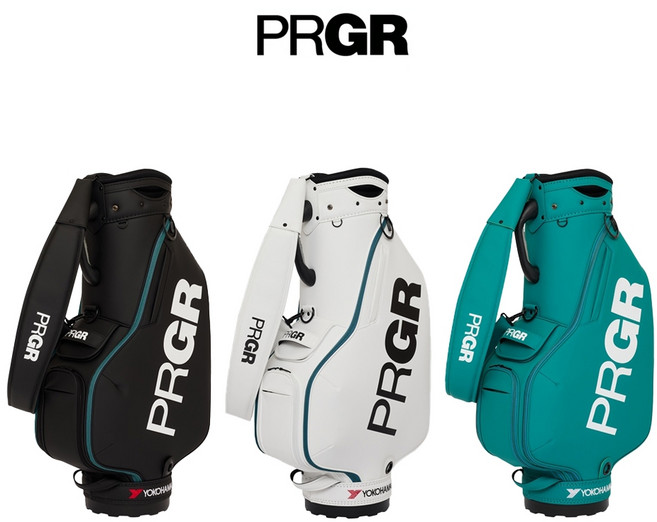 [프로기아코리아 정품] PRGR 프로 컴팩트 남성 캐디백 골프백 [PRCB-252], 블랙