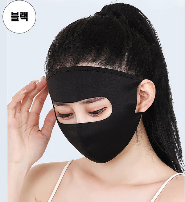 쿨링스노우 자외선차단 스포츠 골프 쿨링 마스크 세트