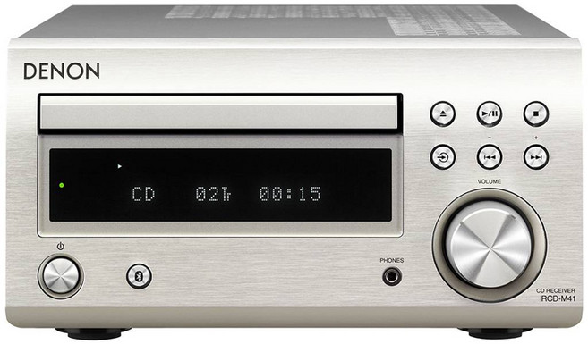 Denon RCD-M41 데논 블루투스 CD리시버 추천모델, 실버칼라