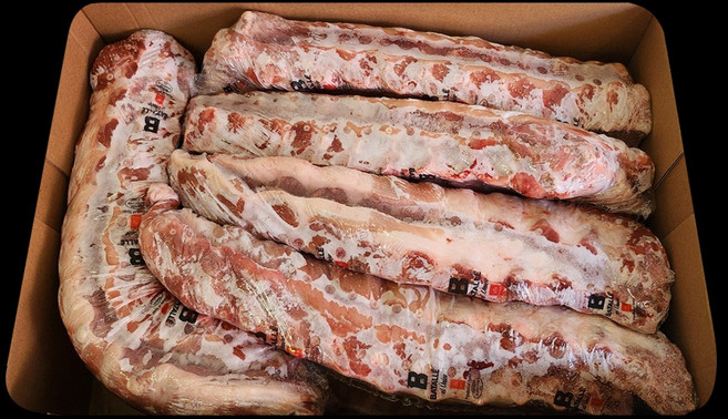 로인립 돼지 등갈비 2kg 내외 쪽갈비 폭립 바베큐 냉동 스페인산 등갈비 찜용 김치찜, 2kg 내외 (1.8~2.2kg), 1개