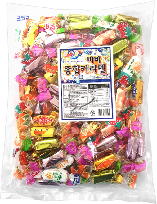 아리랑 비바 종합 카라멜 650g 2개