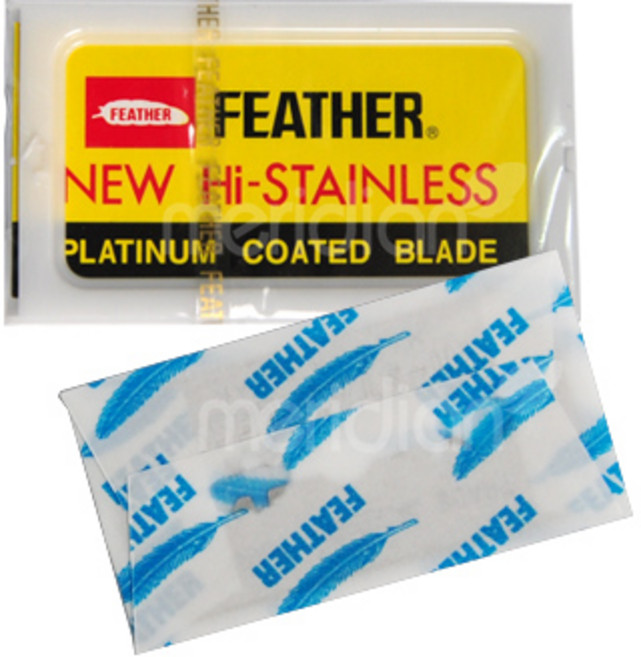 페더 하이 스텐 양날 면도날 10p, 10세트