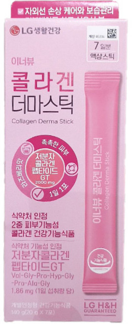 이너뷰 콜라겐 더마스틱, 1개, 140g
