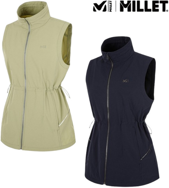 밀레 여성 이월상품 여름 일상겸용 아웃도어 등산 조끼