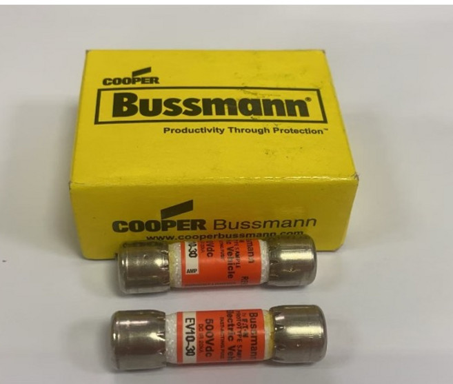 Bussmann EV10-30 30A 500V 保險絲, 1個