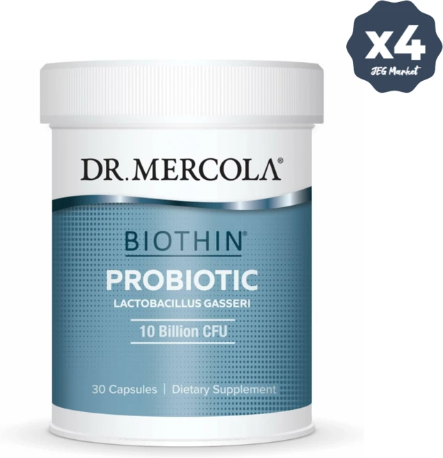 Dr Mercola Biothin 닥터머콜라 바이오씬 프로바이오틱 30정 4개 - 쿠팡
