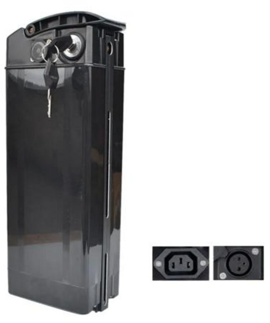 신뢰할 수 있는 전기 자전거 배터리 박스 Ebike 거치대 소켓 출력 포트 적합, 01 CON, 1개