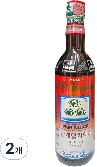 비엣흐엉 삼게 멸치 액젓, 682ml, 2개