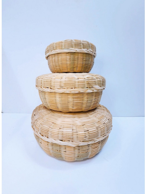 국산원형도시락 국산대나무도시락 국산석작 대나무도시락통 담양도시락통 담양원형석작 담양원형도시락통 피크닉도시락 국산대나무도시락통, L, 1개