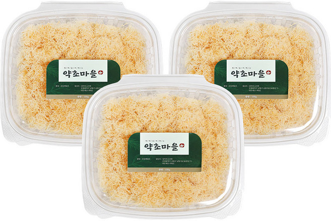 헬스 루트 천종 산삼배양근 생물 300g(100g 3팩), 3개
